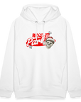 Christmas Skull White - Unisex Bio-Hoodie - Weiß