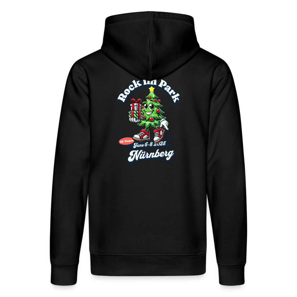 Christmas Tree Black - Unisex Bio-Hoodie - Schwarz