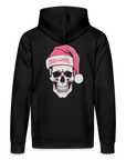 HoHoHo Pink - Unisex Bio-Hoodie - Schwarz