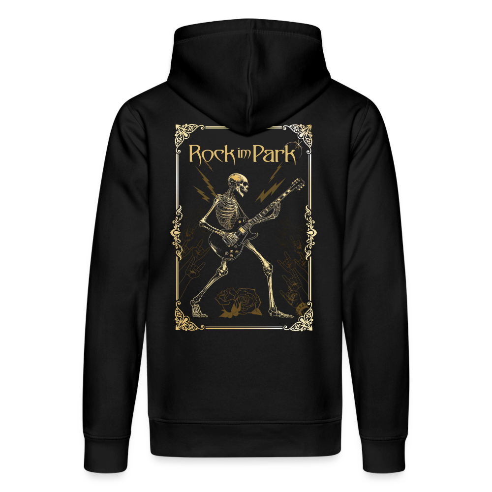 Der Gitarrist - Unisex Bio-Hoodie - Schwarz