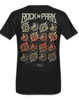 Rock im Park Basic Line Icons - Men’s Premium Organic T-Shirt - black