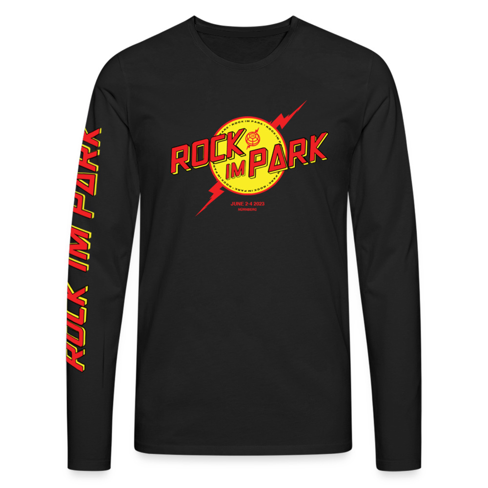 Rock im Park Circle Logo - Men´s Longsleeve T-Shirt - black
