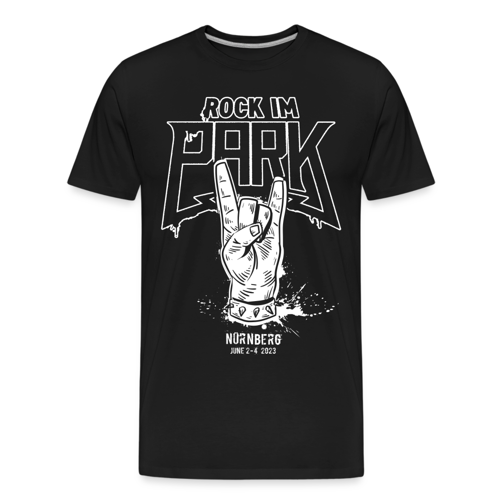 Rock Horns - Unisex Organic T-Shirt - black