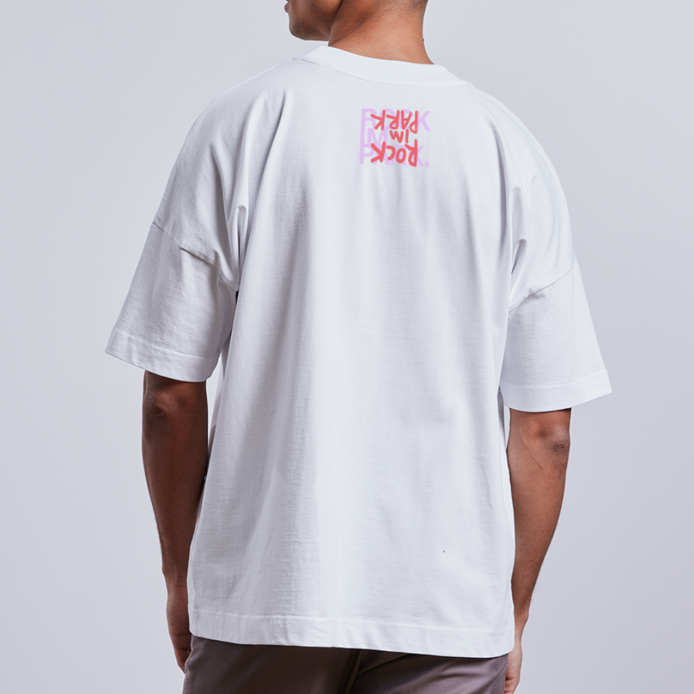 Graffiti - Unisex Organic Oversize T-Shirt - weiß