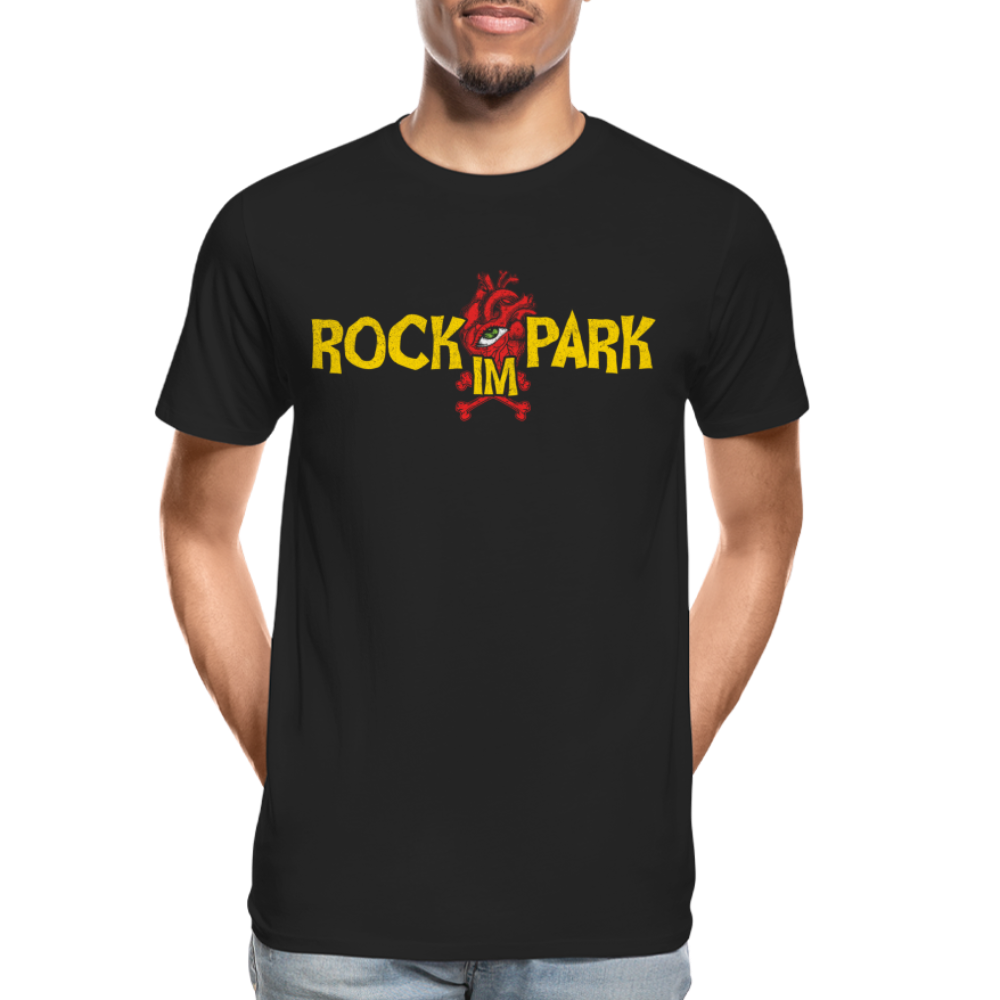 Rock im Park Skull&#39;n&#39;Crossbones - Unisex Organic T-Shirt - Schwarz